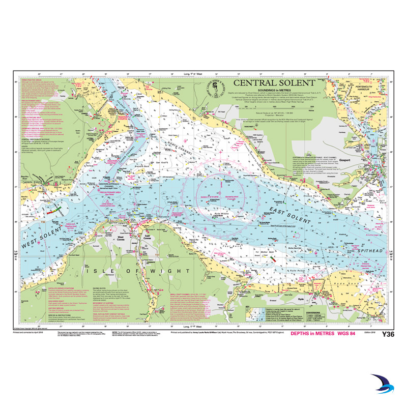 Free Solent Charts